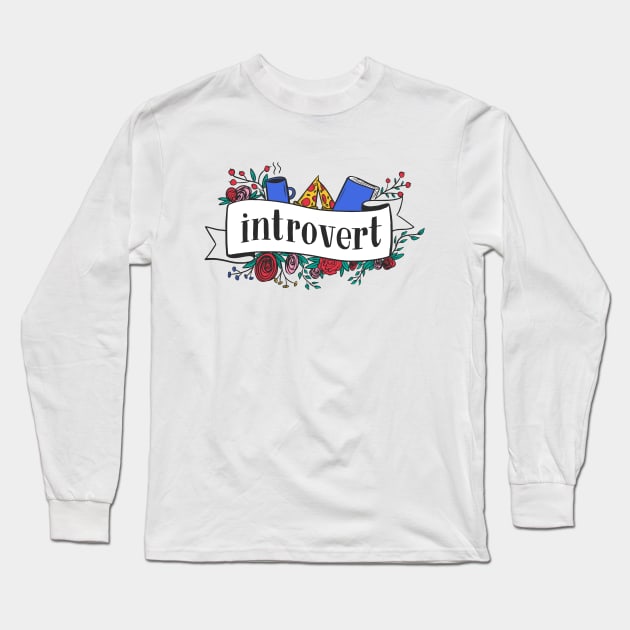 I'm an Introvert Long Sleeve T-Shirt by krimons